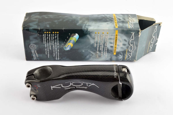 Kuota Carbon ahead stem in size 110mm with 31.8 mm bar clamp size from the 2000s