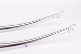 NOS 28" Tange Chrome Trekking Steel Fork with Eyelets for Fenders and Low Rider