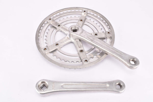 Sakae Ringyo (SR) Silstar crankset with 52/42 teeth and Chainguard and 170mm length from 1980