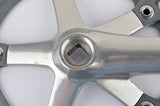 Shimano 105 #FC-1050 right crank arm with chainrings 42/53 teeth and 170mm length from 1988