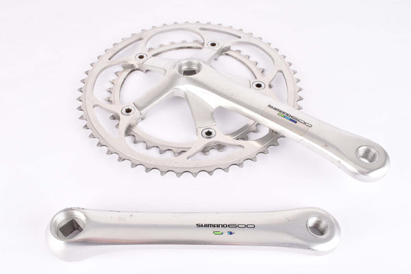 Shimano 600 Ultegra Tricolor #FC-6400 Crankset with 39/52 teeth and 170mm length from 1991