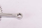 NOS fluted cottered chromed steel single crank set with 46 teeth in 170mm