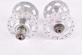 Moyeux RFG aluminum high flange hub set with 36 holes and french thread from the 1960s