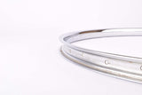 NOS Agrati Chromed Steel Clincher single Rim in 26"x1 1/2" (584mm)  with 36 holes from the 1930s - 1950s