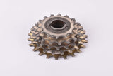 Shimano Dura-Ace #FA-100 5 speed golden Freewheel with 14-23 teeth and english thread from the 1970s - 80s