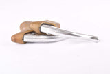 Campagnolo Record #2030 brake lever set with brown shield logo hoods from the 1980s