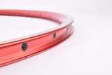 NOS red anodized Mavic CXP 33 SUP MAXTAL UB Control single clincher Rim in 700c/622mm with 32 holes from the late 1990s - 2010s