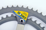 Shimano 105 #FC-1050 right crank arm with chainrings 42/53 teeth and 170mm length from 1988