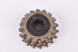 Suntour Pro Compe #1101-G 5-speed golden freewheel with 15-19 teeth and englisch thread (BSA) from 1980