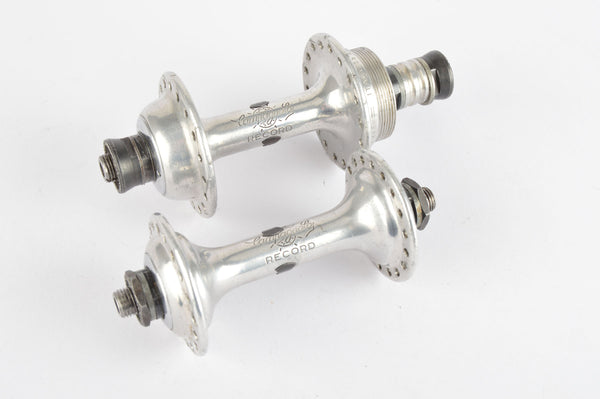 Campagnolo Record Strada #1034 Low Flange Hub Set with 36 holes and italian thread