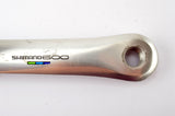Shimano 600 Ultegra Tricolor #FC-6400 crankset with 39/52 teeth and 170 length from 1991