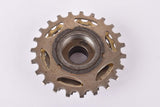 Shimano Dura-Ace #FA-100 5 speed golden Freewheel with 14-23 teeth and english thread from the 1970s - 80s