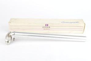 NEW Campagnolo silver polished Centaur MTB long version seatpost in 26.8 diameter from the 1990s NOS/NIB
