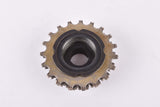 Suntour Pro Compe #1101-G 5-speed golden freewheel with 15-19 teeth and englisch thread (BSA) from 1980