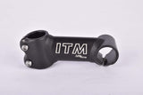ITM Big One 1" ahead stem in size 100mm with 25.8 mm bar clamp size