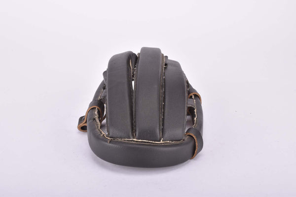 NOS Black Boeri leather helmet in size 50