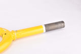 26" Yellow MTB Steel Fork with Eyelets for Fenders
