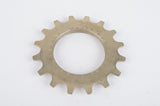 NOS Sachs Maillard steel Freewheel Cog, threaded on inside, with 16 teeth from the 1980s - 1990s