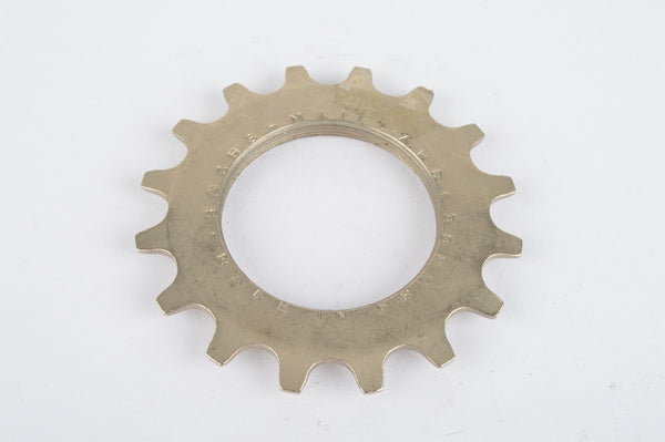 NOS Sachs Maillard steel Freewheel Cog, threaded on inside, with 16 teeth from the 1980s - 1990s