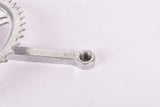 NOS fluted cottered chromed steel single crank set with 46 teeth in 170mm