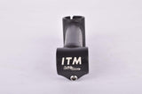 ITM Big One 1" ahead stem in size 100mm with 25.8 mm bar clamp size