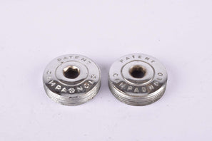 Campagnolo crank set dust caps #756 from the 1950s - 1980s