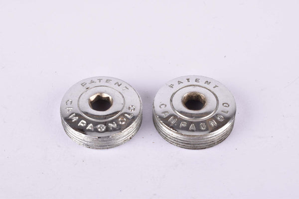 Campagnolo crank set dust caps #756 from the 1950s - 1980s