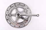Thun square tapered chromed steel crankset with 52/42 teeth and 170mm length