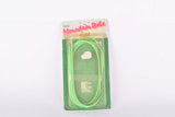 NOS/NIB Neon Green C.I. (Casiraghi Industrial) New Mountainbike Fun #4058 Brake Cable Set for front and rear Shimano type cantilver brake from the 1990s