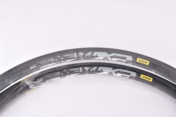 NOS Mavic ex721 26 Disc clincher rim set in 26"/559mm with 32 holes