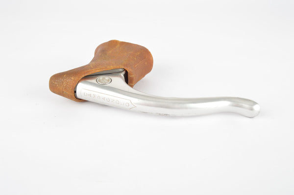 Campagnolo (Nuovo) Record single Brake Lever #2030 with brown worldlogo hoods