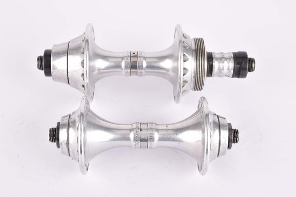 Campagnolo C-Record #322/101 Hub Set with 36 holes and italian thread from the 1980s