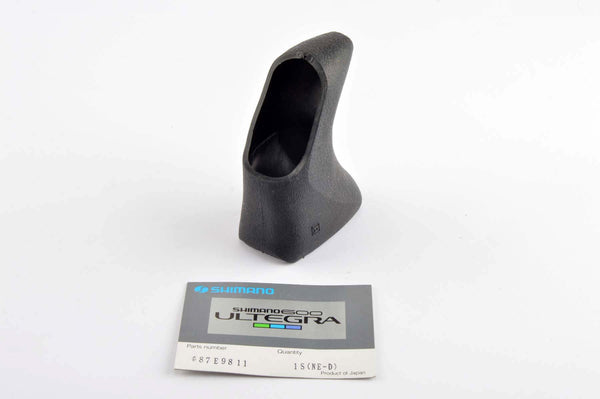 NOS Shimano 600 Ultegra #87 E 9811 single black right Brake Lever Hood from the 1980s - 90's