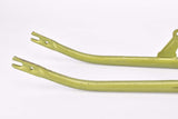 NOS 28" Green Steel Fork with a Braze-on for a Dynamo