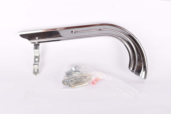 NOS chrome plated chain guard with mounting hardware