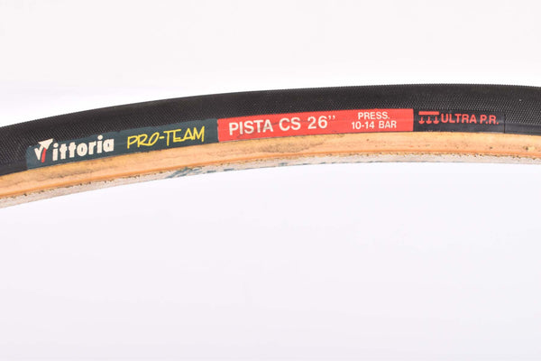 NOS Vittoria Pro-team Pista CS 26" Ultra P-R Tubular Tire in 26" from the 1990s