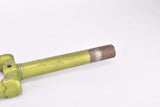 NOS 28" Green Steel Fork with a Braze-on for a Dynamo