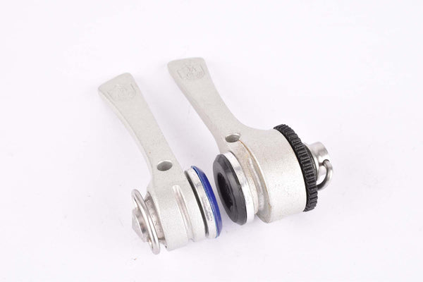 NOS Campagnolo Athena Syncro II 6-speed braze-on shifters from the 1980 / 90s