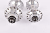 Campagnolo C-Record #322/101 Hub Set with 36 holes and italian thread from the 1980s