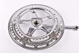 Thun square tapered chromed steel crankset with 52/42 teeth and 170mm length
