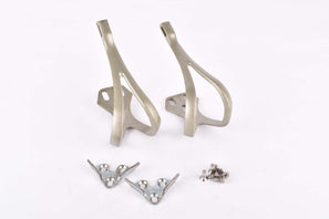 Shimano 105 SC aero plastic Toe-Clip set for Shimano 105 SC #PD-1055 Pedals in size L from the 1990s