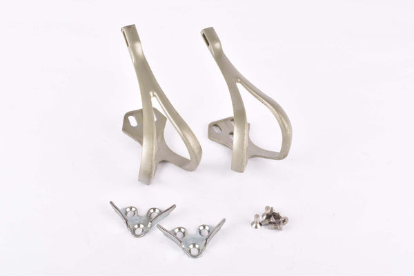 Shimano 105 SC aero plastic Toe-Clip set for Shimano 105 SC #PD-1055 Pedals in size L from the 1990s