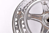 Thun square tapered chromed steel crankset with 52/42 teeth and 170mm length