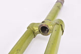NOS 28" Green Steel Fork with a Braze-on for a Dynamo