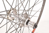 28" (700C) rear wheel with Mavic GP4 Tubular Rim and Campagnolo Victory #422/000 or Triomphe #922/000 low flange hub with italian thread from the 1980s