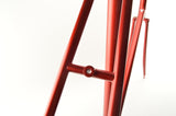 NOS Red steel frame 59.5 cm (c-t) / 58.0 cm (c-c) Columbus Aelle