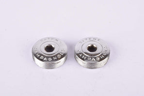 Campagnolo crank set dust caps #756 from the 1950s - 1980s