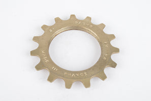 NOS Sachs #EY steel Freewheel Cog, threaded on inside, with 15 teeth from the 1990s