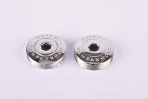 Campagnolo crank set dust caps #756 from the 1950s - 1980s