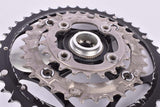 Shimano Deore XT #FC-M751 triple Crankset with 44/32/22 Teeth and 175mm length from 1999